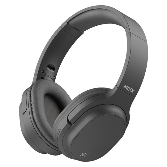 MIXX RX1 Bluetooth Wireless Foldable Headphones - Black