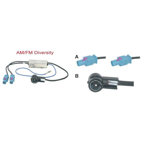 AM / FM Diversity antenna adapter active 11150520