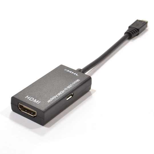 kenable MHL 5 pin Micro B USB Phone Plug to HDMI Adapter for Mobile Phones