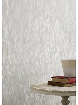 Superfresco Silken Stria White Shimmer Wallpaper