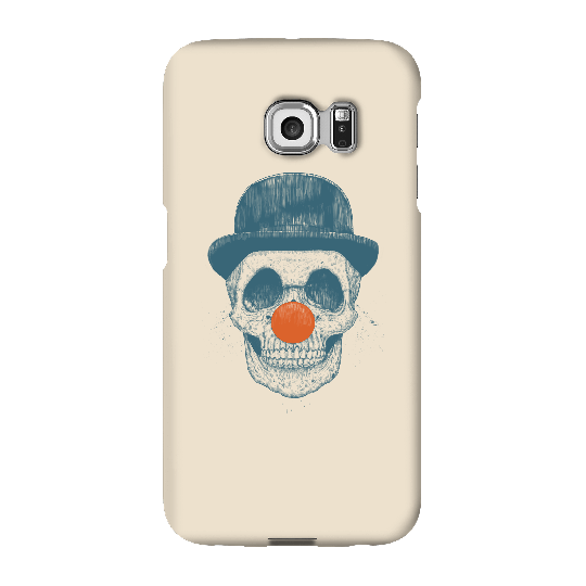 Balazs Solti Red Nosed Skull Phone Case for iPhone and Android - Samsung S6 Edge Plus - Snap Case - Matte