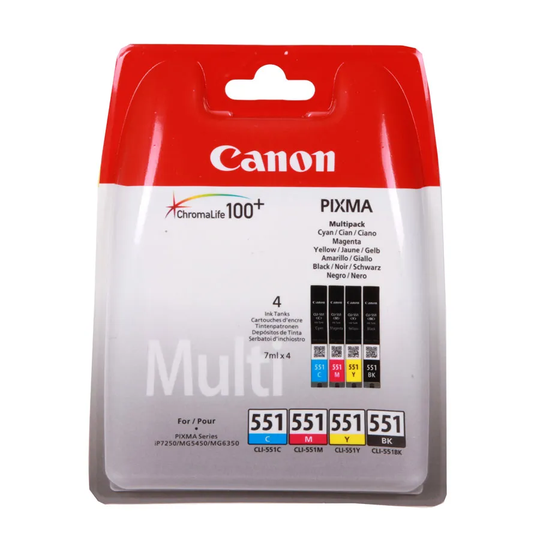 Canon CLI-551 Ink Cartridge - Multipack