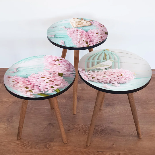 Ancheta 3 Piece Nest of Tables