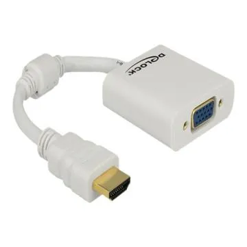 DeLOCK Adapter HDMI-A male > VGA female Videoadapter