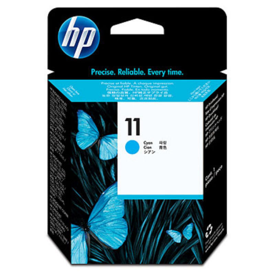 HP 11 Cyan Original DesignJet Printhead - Standard Yield 4 pl Ink Drop - C4811A