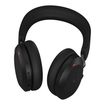 Jabra Evolve2 75 TrÃ¥dlÃ¸s Kabling Headset - Sort