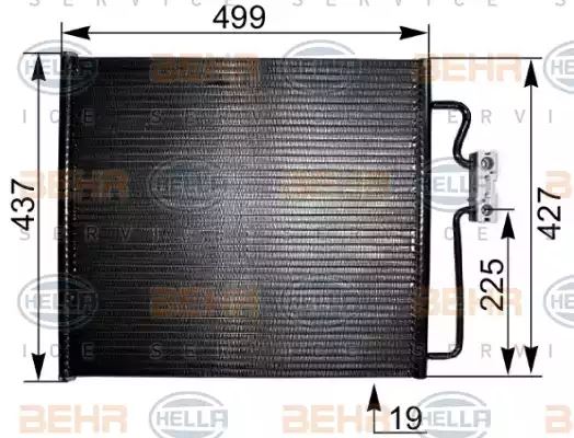 Condenser Air Conditioning 8FC351038-811 by BEHR