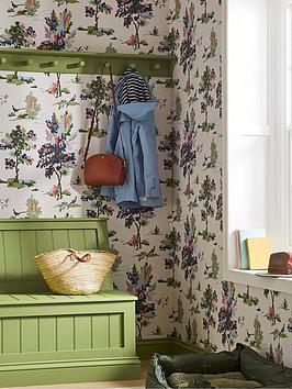 Joules Woodland Scene Dawn Wallpaper