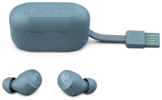 JLab GO Air Pop In-Ear True Wireless Earbuds - Slate