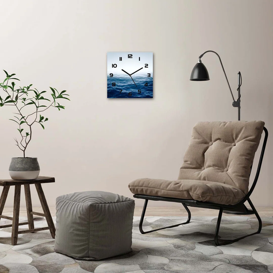 Johnas Sea Waves Silent Wall Clock