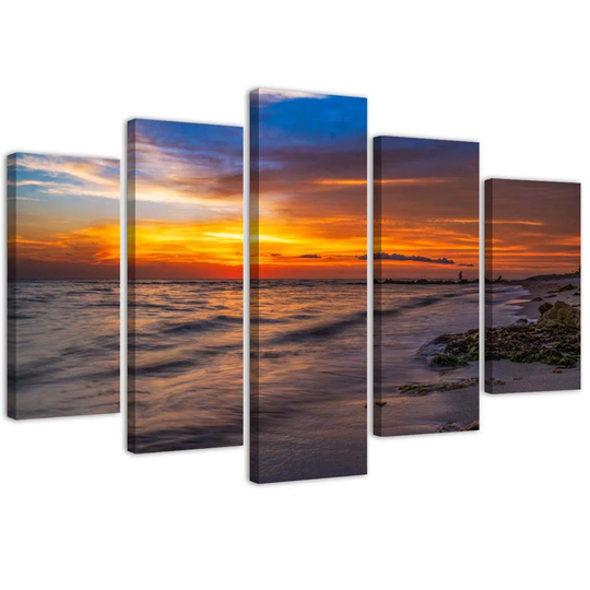 Sea At Sunset