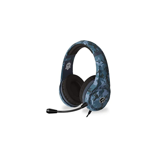 4Gamers Stealth Blue Camo Challenger Headset (PS4, Xbox One, Switch & PC)