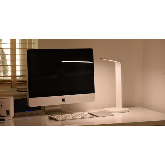 Arc 36Cm White Desk Lamp