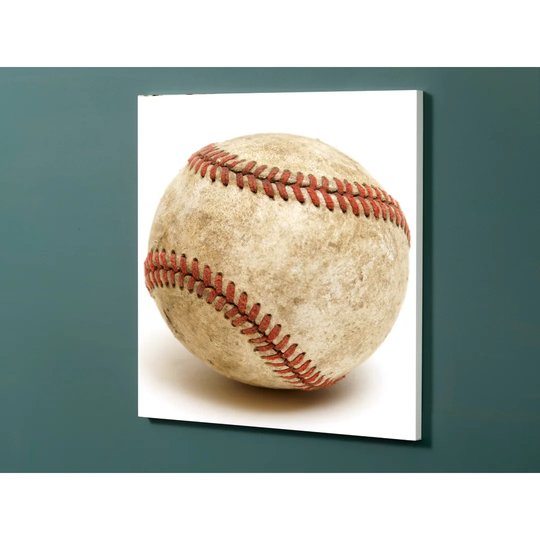 Notiz Motive Baseball Magnetic Wall Mounted Cork Board