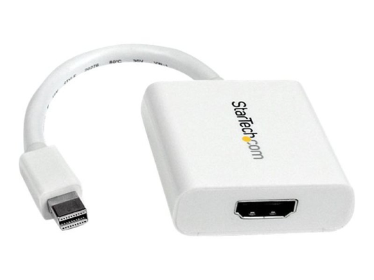 StarTech.com Mini DisplayPort to HDMI Video Adapter - White