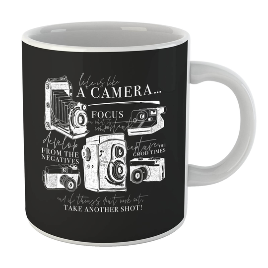 Life Is Like A Camera Mug