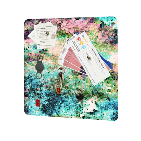 Abstract Magnetic Wall Mounted Board