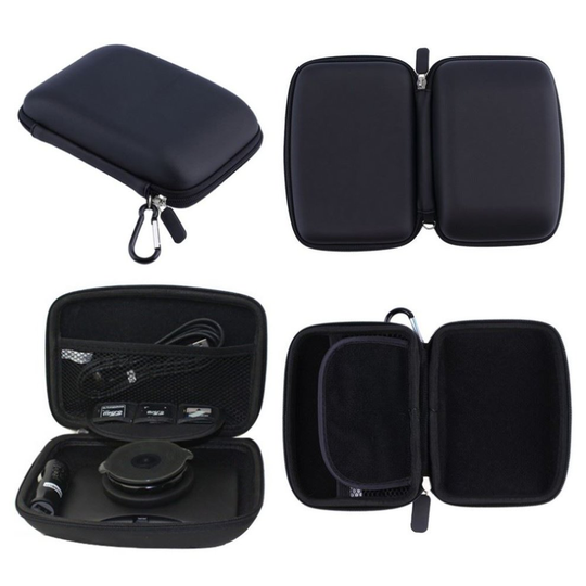For Garmin DriveSmart 50LM Hard Case Carry GPS Sat Nav Black