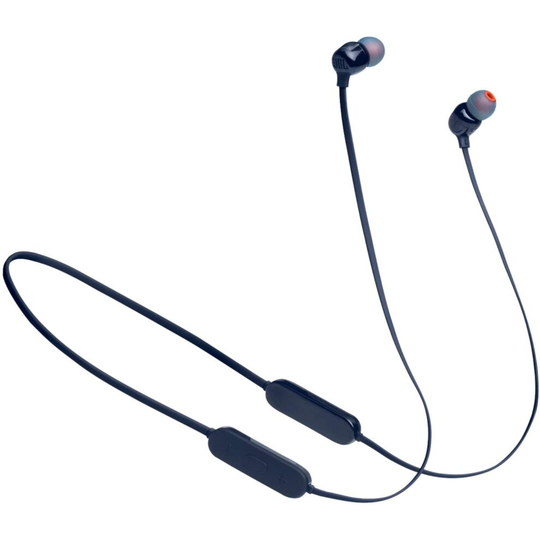 (Blue) JBL Tune 125BT In-Ear Wireless Bluetooth Headphones