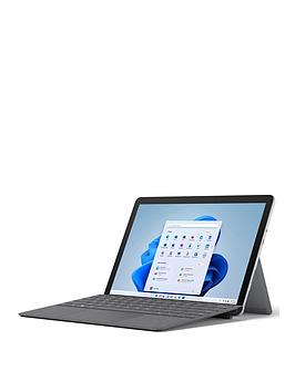 Microsoft Surface Go 3 With Black Type Cover, 10.5In Touchscreen, Intel Pentium Gold, 8Gb Ram, 128Gb Ssd Plus Optional Microsoft 365 Personal (12 Months) - Laptop Only