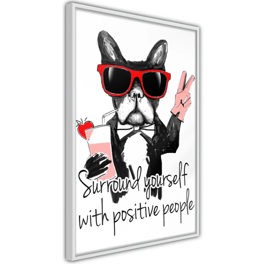 Poster - Positive Bulldog