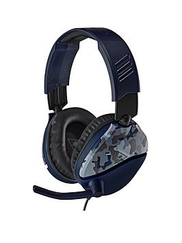 Turtle Beach Recon 70 Gaming Headset For Xbox, Ps5, Ps4, Switch, Pc - Camo Blue