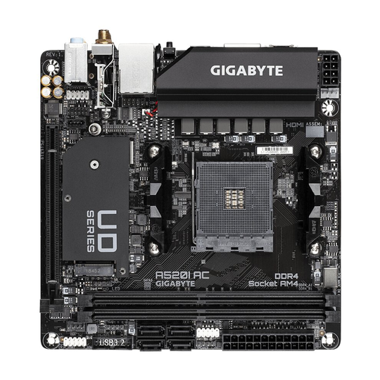 Gigabyte A520I AC motherboard AMD A520 Socket AM4 mini ITX