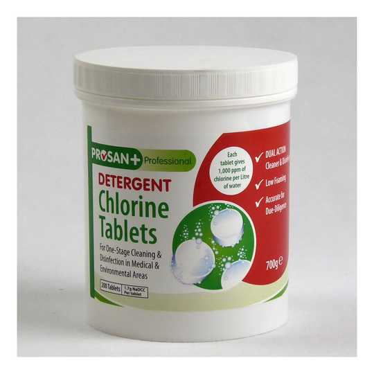 DST Chlorine Tablets with Detergent Disinfectant - Pack of 200