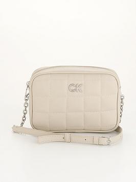Calvin Klein Calvin Klein Quilted Camera Bag - Beige