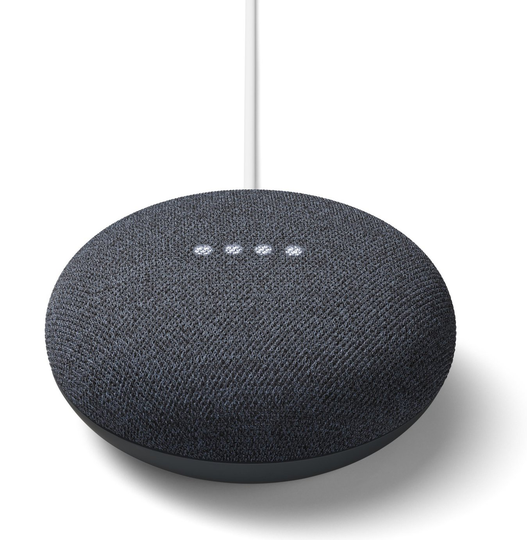 Google Nest Mini Smart Speaker - Charcoal