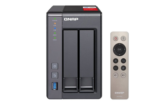 QNAP TS-251+-2G 12TB (2 x 6TB SGT-IW) 2 Bay NAS Unit with 2GB RAM