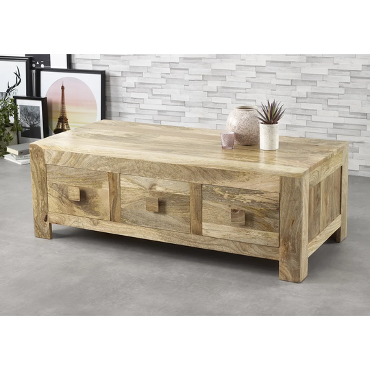 Tiberius Solid Wood Coffee Table