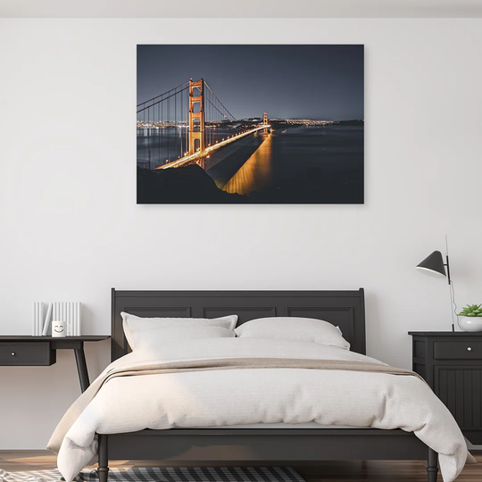 Canvas Print, Cities And Yellow Architecture