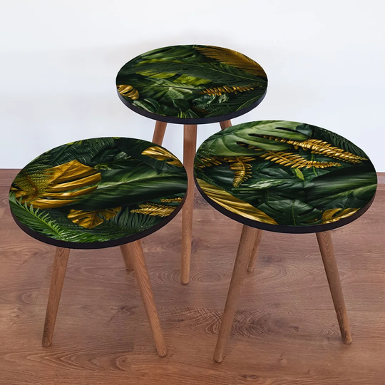 Amoroso 3 Piece Nest of Tables