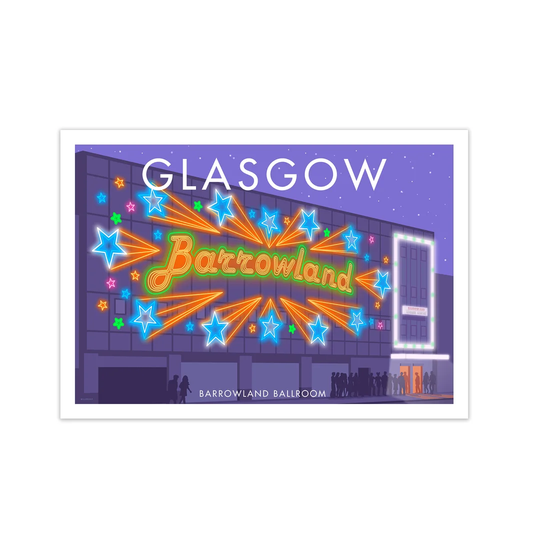 Glasgow Barrowland by Stephen Millership - Graphic Art Print on Paper