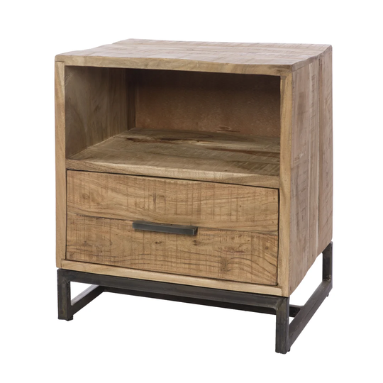Kellison 1 Drawer Bedside Table