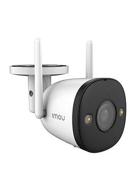 Imou Outdoor Bullet Camera, 1080P, Full Colour Nightvision, Spotlights, Ai Human Detection, 2 Way Audio, 110Db Siren, Local Hot-Spot Connection, H.265