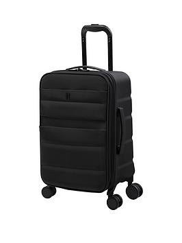 It Luggage Evolving Cabin Black 8-Wheel Suitcase