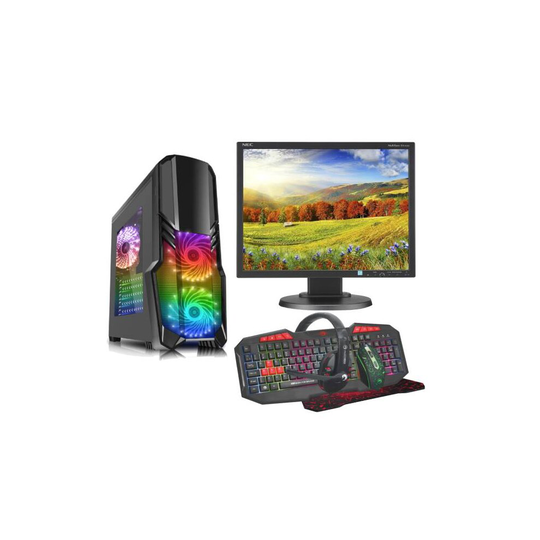 (Intel Core i3 , 16GB) Gaming PC Bundle Intel Core i7 16GB Ram 1TB GT710