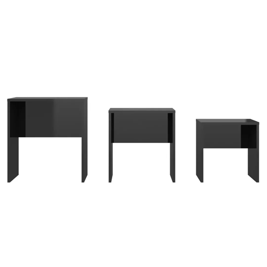 Casimere Sled Nest Of Tables Built-In Outlets