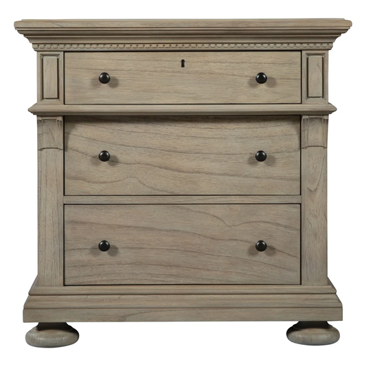 Canora 3 Drawer Bedside Table