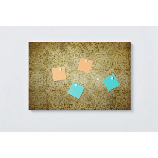 Wallpaper Vintage Magnetic Wall Mounted Cork Board