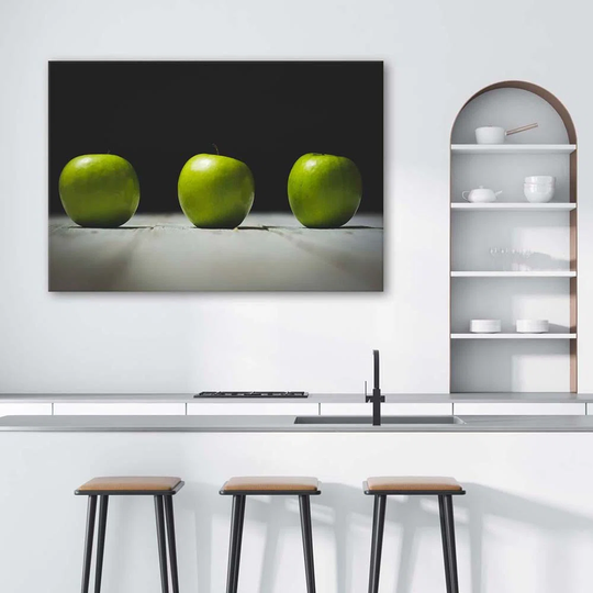 Canvas Print Apple Green Fruit