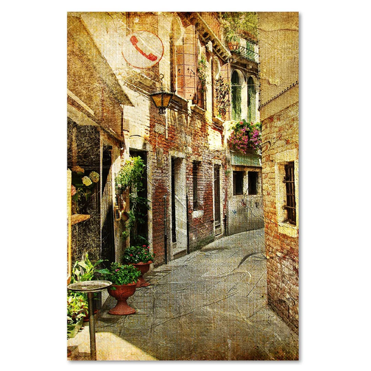 Canvas Print, Cities And Beige Architecture 16410