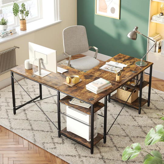 Fortson L-Shape Computer Desk