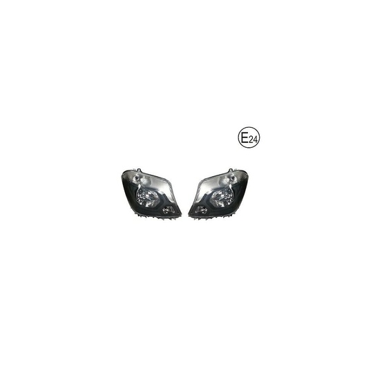 Pair For Mercedes Sprinter 2013+ W906 Front Headlights Lamps O/S + N/S Side Rhd