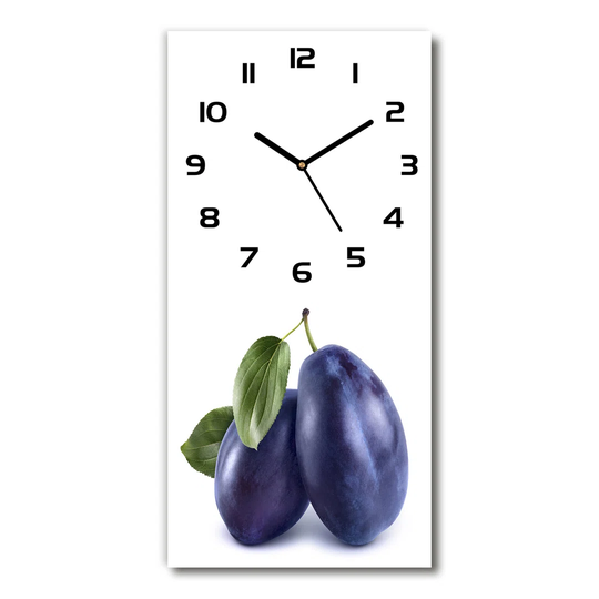 Glass Wall Clock - 30X60cm - Decoration Tempered Safe Glass - Glass Picture Image Wall Art - Modern Decoration Kitchen Bedroom Livingroom -f-71028345