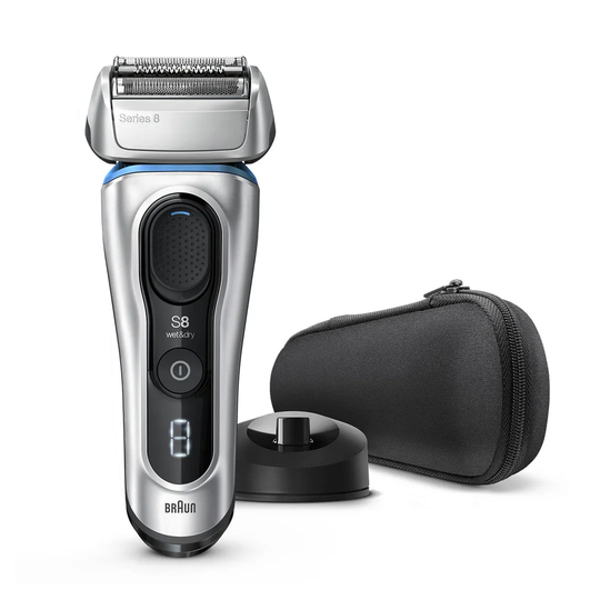 Braun BRA8350S Series 8 Next Generation Electric Shaver - Silver