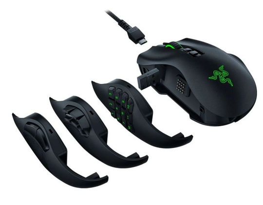 Razer NAGA Pro Wireless Gaming USB Optical RGB MMO Gaming Mouse