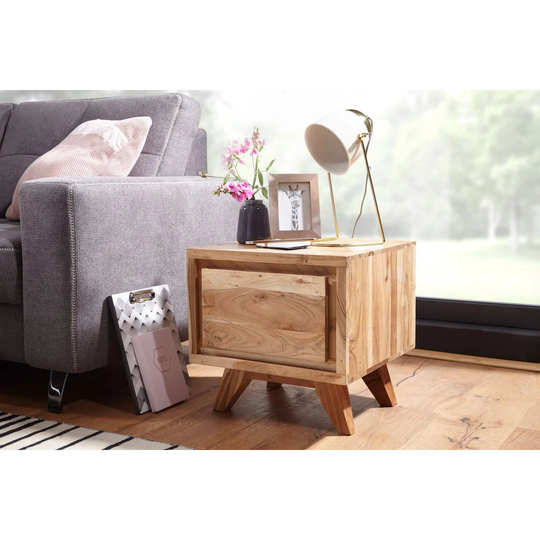 Angelique 1 Drawer Bedside Table
